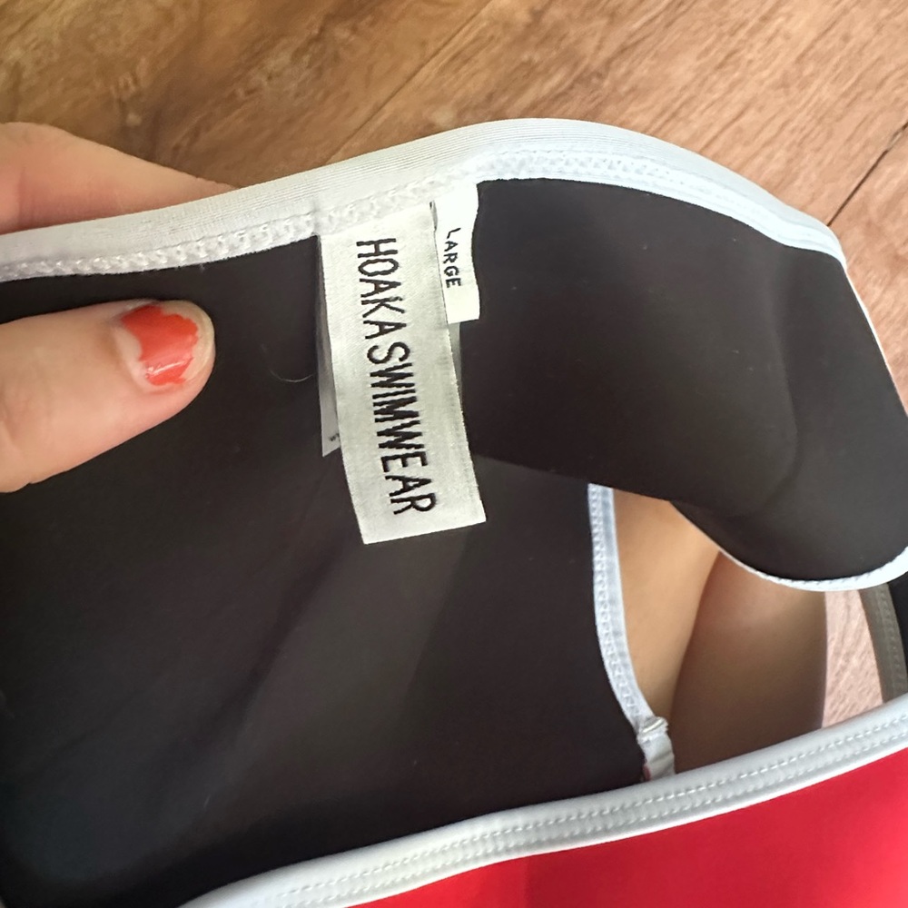 Red Zipper Bikini Set - Picture 3 of 7